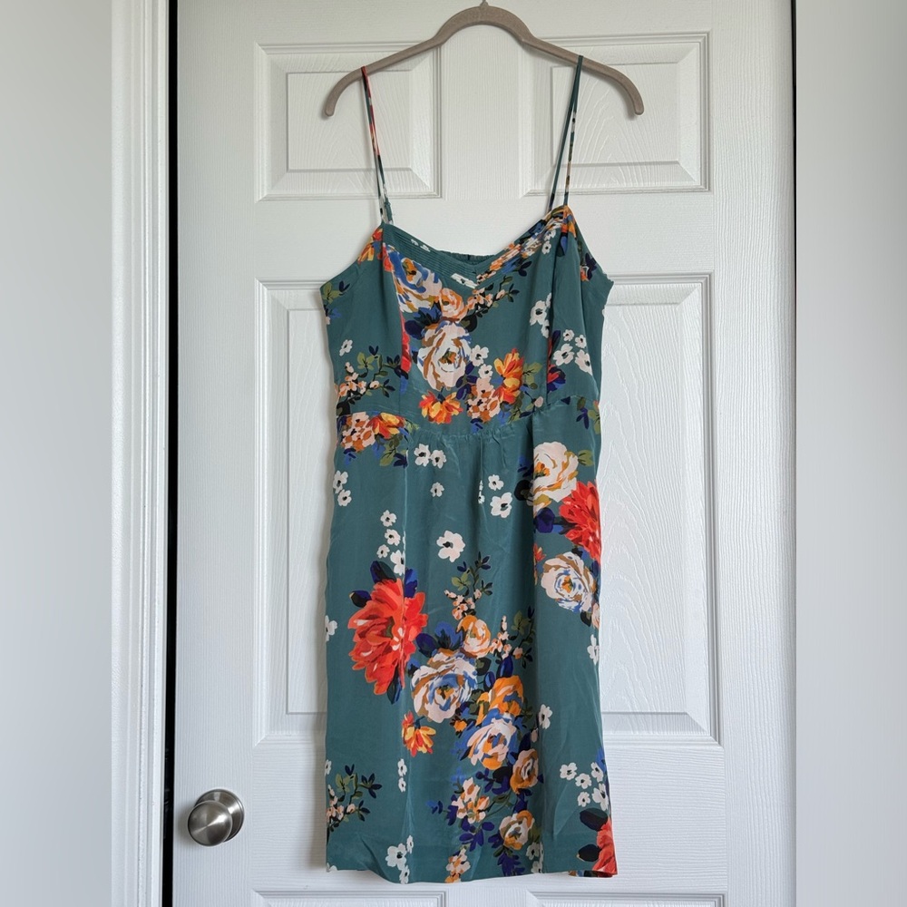 Anthropologie Floral Slip Dress - 14